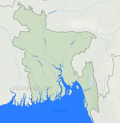 Banglades vízrajza